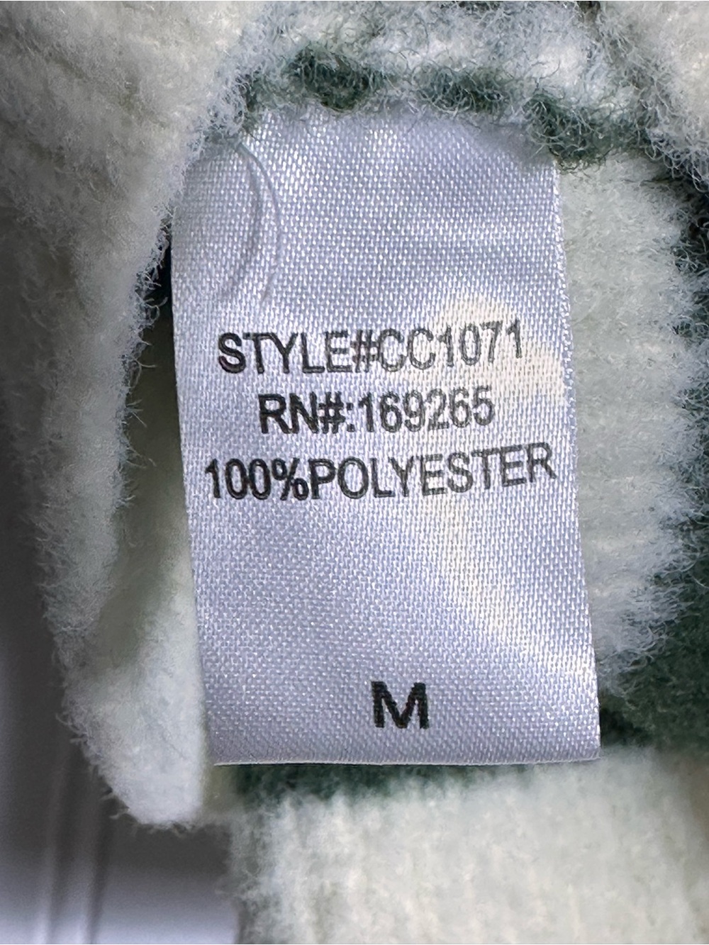 Threaded Leaf green cropped varsity-style cardigan M NWOT - Picture 10 of 11